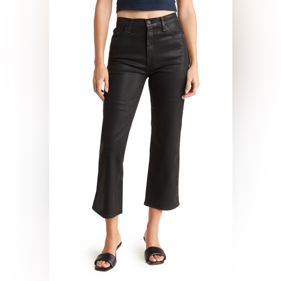 Hudson Jeans Denim - Hudson Noa High Rise Crop Straight Leg Jeans